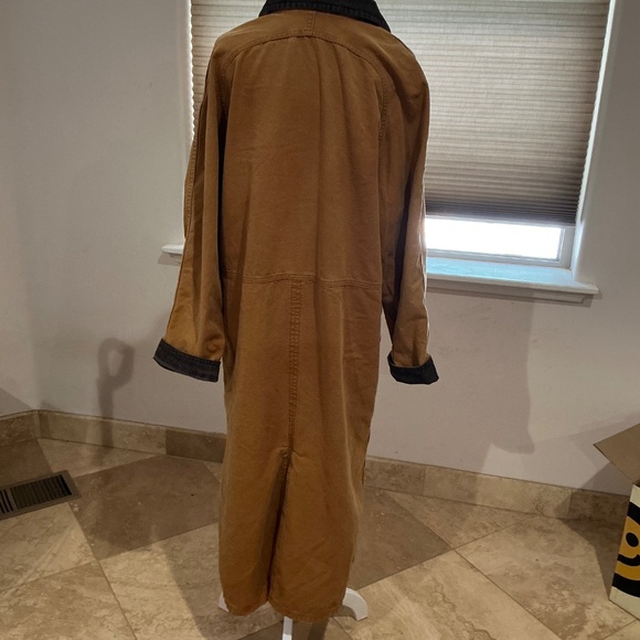 Very Vintage Long L.L. Bean Barn Jacket W/Removable Lining Size S - Picture 2 of 12